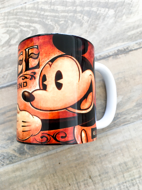 Taza recta MICKEY MOUSE COFFE