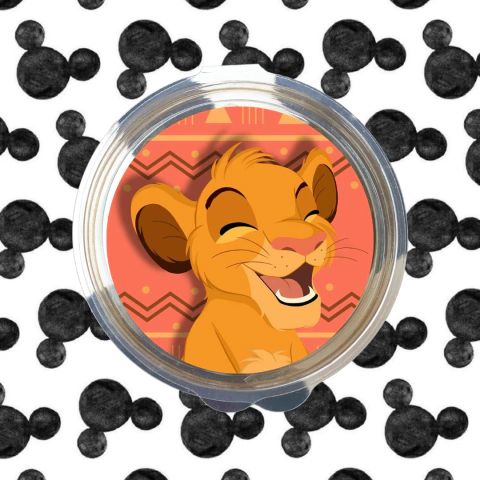 Gummy Pot rey león SIMBA HAPPY