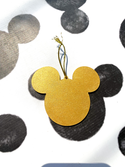 Adorno navidad MICKEY MOUSE GOLD