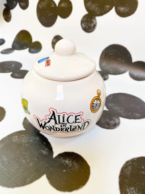 Azucarera redonda ALICIA LETTERS