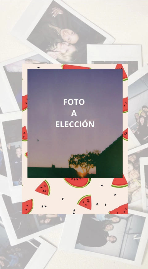 FOTO POLAROID SANDIA