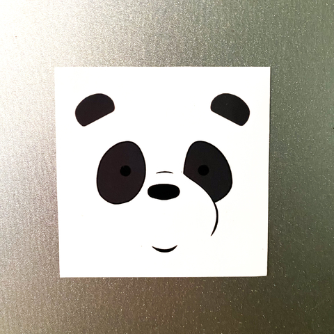 Imán osos escandalosos PANDA CUADRADO