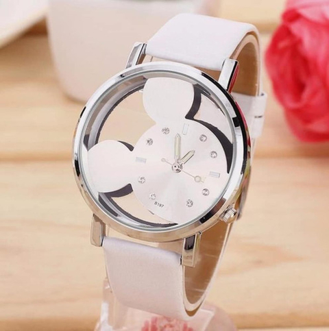 Reloj MICKEY MOUSE SILUETA WHITE