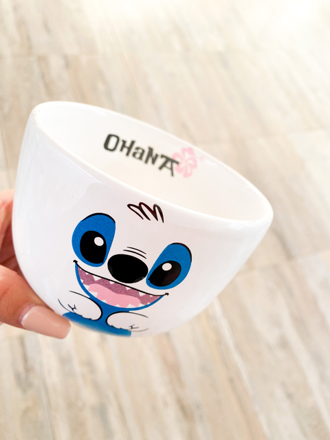 Bowl STITCH LONG WHITE
