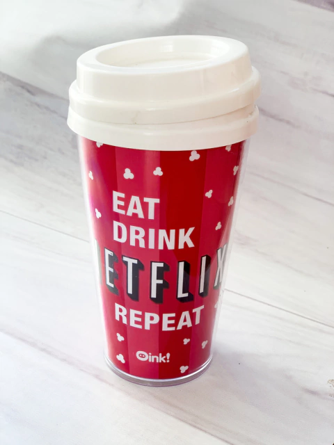 Vaso café NETFLIX ROJO