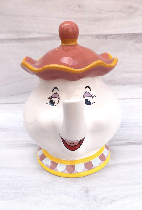 Tetera premium bella y bestia SRA. POTTS TWO