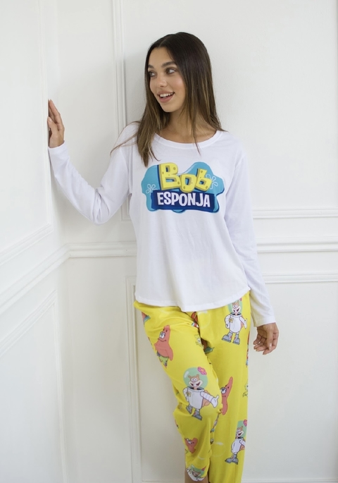 Pijama largo BOB ESPONJA