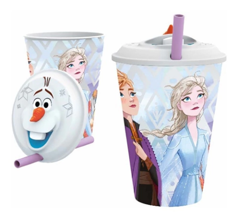Vaso premium FROZEN, ANA Y OLAF