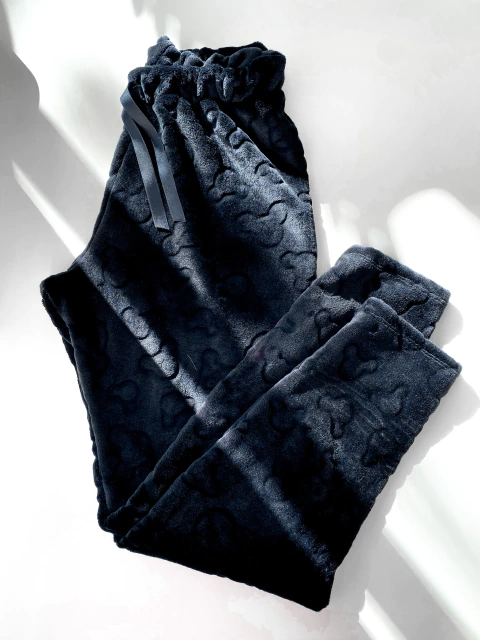 Pantalón pijama polar soft MICKEY MOUSE BLACK