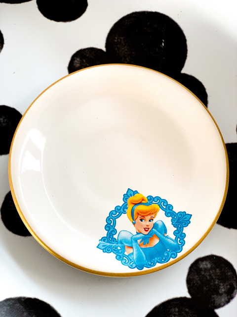 Platito princesa CENICIENTA LONG