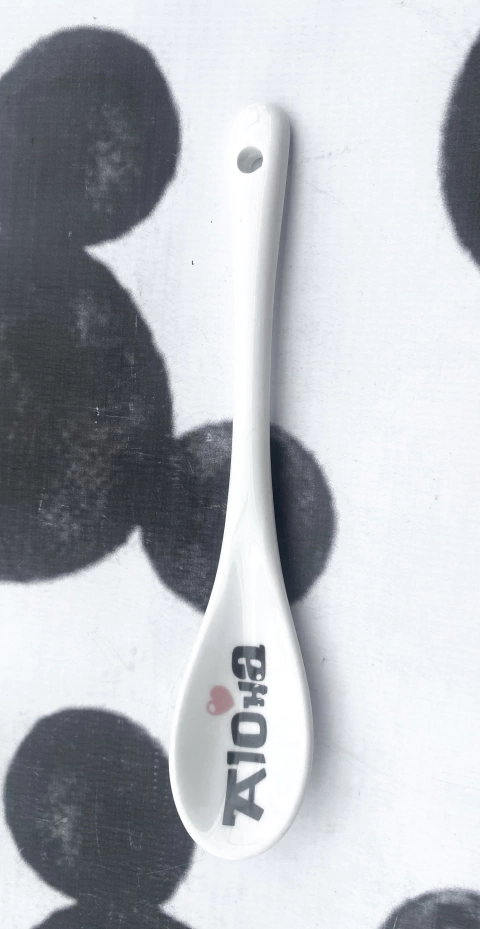 Cucharita de cerámica stitch ALOHA