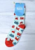 Medias caña 3/4 premium MINNIE LIGHT BLUE