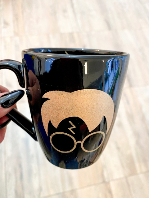 Taza HARRY POTTER GOLD BLACK