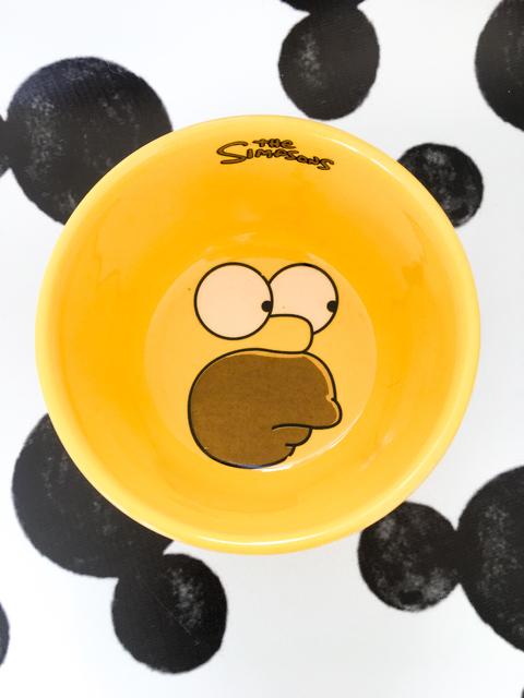 Bowl simpson HOMERO INSIDE