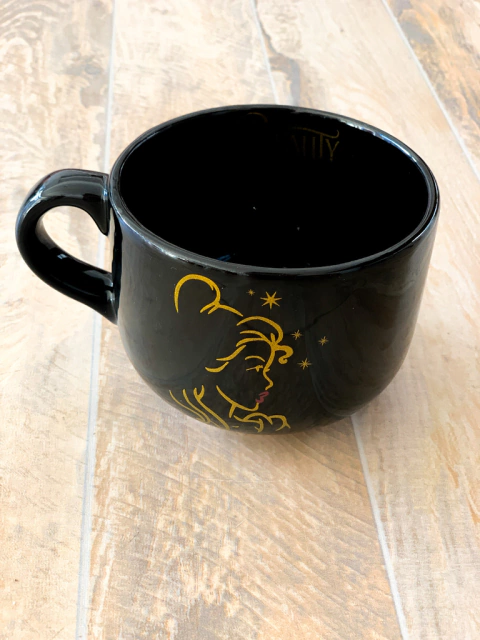 Tazón extra grande princesa BELLA BLACK