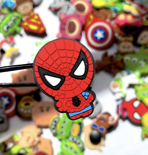 Pin para crocs superhéroe SPIDERMAN BODY BABY