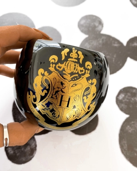 Mate esfera HARRY POTTER HOGWARTS GOLD BLACK