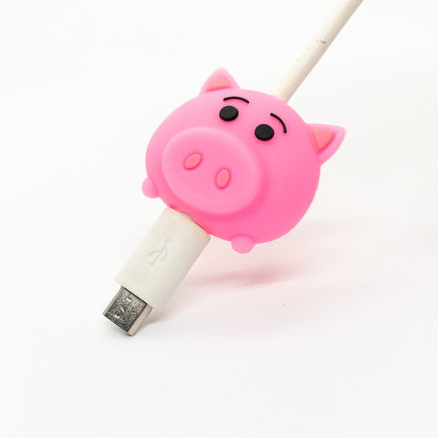 Cubre cable premium pork toy story SR TOCINO TSUM TSUM