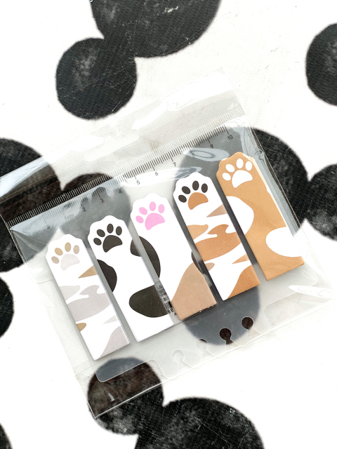 Set de notas adhesivas GATO MANO