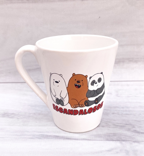 Taza cónica OSOS ESCANDALOSOS HAPPY