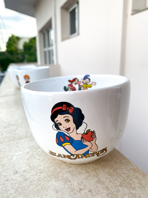 Bowl princesa BLANCANIEVES MANZANA