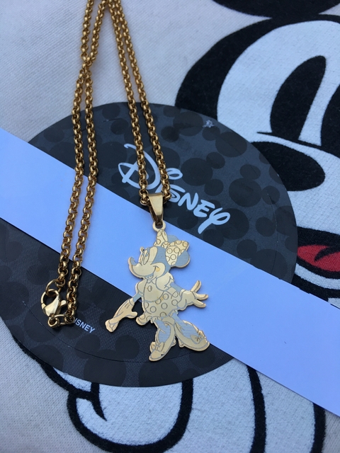 Collar acero dorado MINNIE MOUSE BODY
