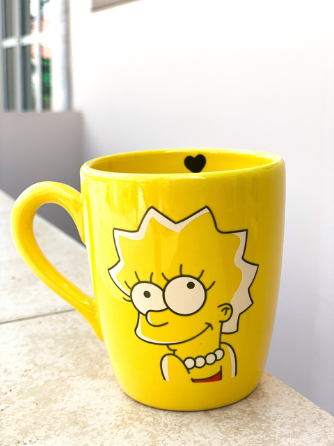 Taza simpson LISA REFLEJOS