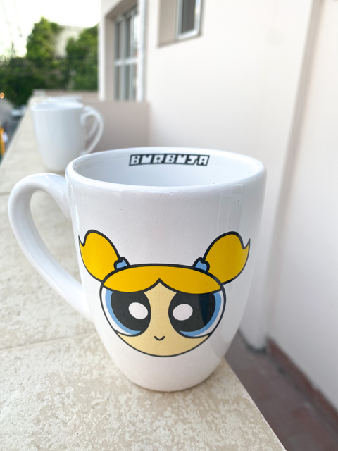 Taza chicas superpoderosas BURBUJA FACE