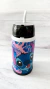 Mate autocebante STITCH HOJAS ROSAS