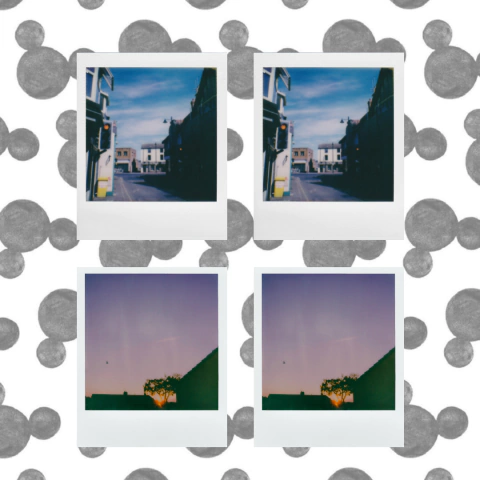 Set x4 FOTO POLAROID CLÁSICA