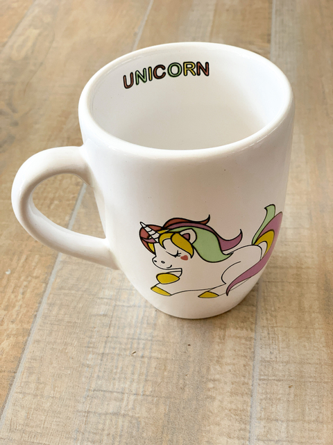 Taza UNICORNIO WHITE - comprar online