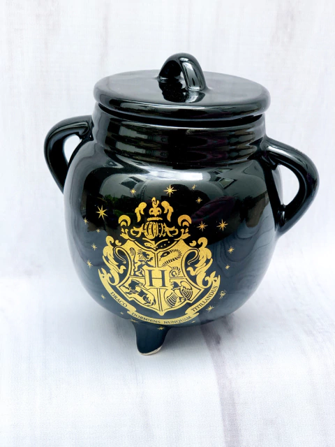 Caldero HARRY POTTER HOGWARTS GOLD BLACK