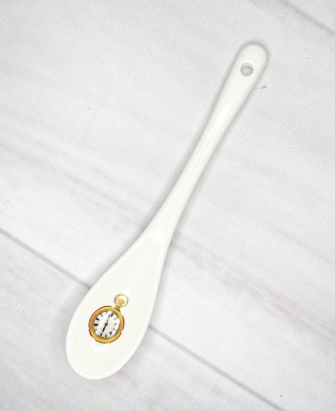 Cucharita de cerámica ALICIA RELOJ