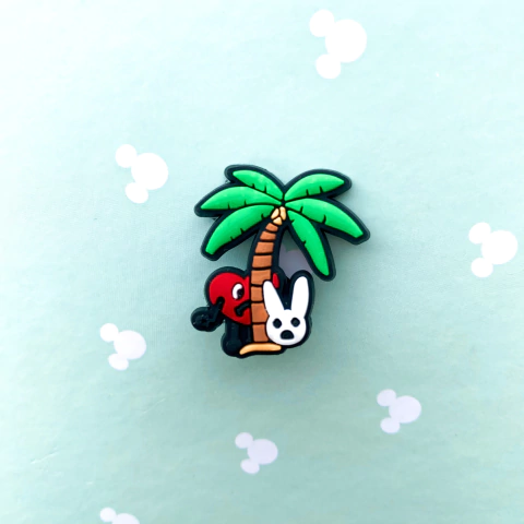 Pin para crocs BAD BUNNY PLAYA