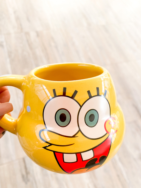 Taza bomba BOB ESPONJA HAPPY