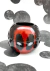 Mate esfera superhéroe DEADPOOL BLACK