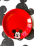 Platito MICKEY MOUSE SURPRISE RED
