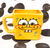 Taza premium BOB ESPONJA DIENTES