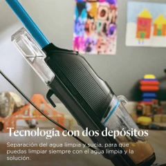 Aspiradora vertical seco y húmedo Bissell CROSWAVE HF2 SELECT 3847N Negro - comprar online