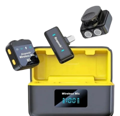 Microfono Para Celular Profesional Ecopower Ep-m092 Negro