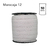 Elástico puntilla Zanotti Maracaja 12 Blanco