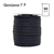 Elástico de bretel Zanotti Genciana 7 Negro