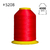 Hilo para bordar Lumina #5208 Rojo
