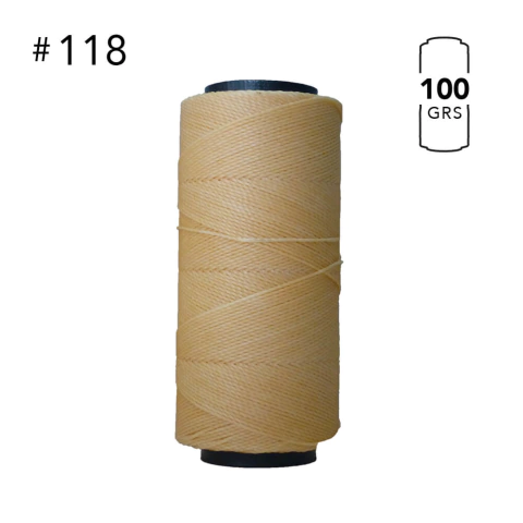 Hilo encerado Settanyl 100g #0118 Crudo