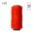 Hilo encerado Settanyl 100g #0030 Naranja