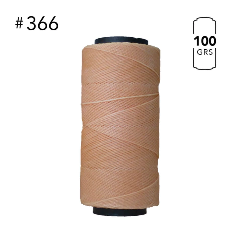 Hilo encerado Settanyl 100g #0366 Rosa palido