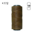 Hilo encerado Settanyl 100g #0772 Marrón
