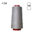 Hilo para coser Xik 120 #0034 Gris