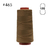 Hilo para coser Xik 120 #0465 Marrón Oscuro