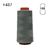 Hilo para coser Xik 120 #0487 Gris Plomo